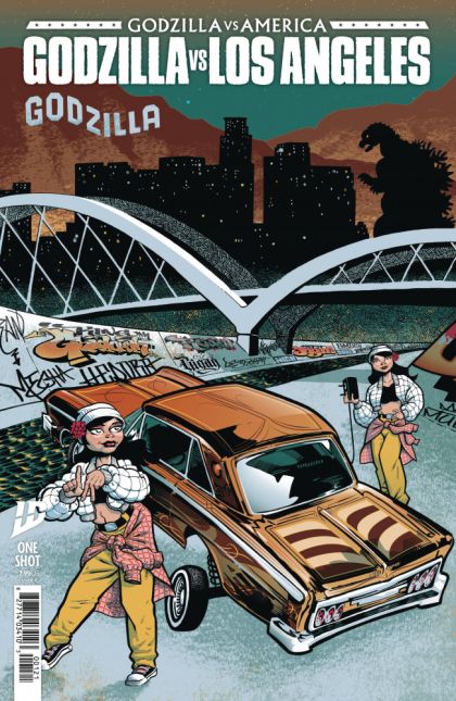 2025 - Godzilla Vs. America: Godzilla Vs. Los Angeles #1 Var. B - M - ENG 1