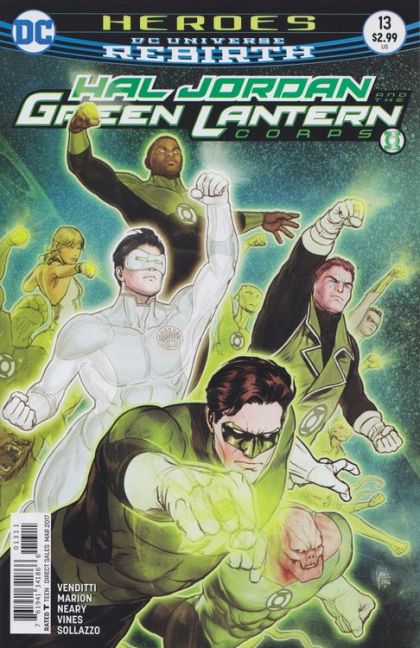 2017 - DC Comics - ON DEMAND - Hal Jordan and the Green Lantern Corps #13 Var. A - M - Eng 1