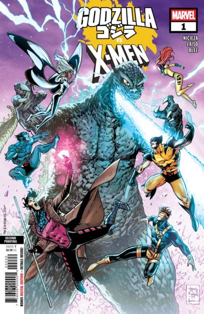 2025 - Godzilla vs. X-Men #1 Var. J - M - ENG - PRE-ORDER 1