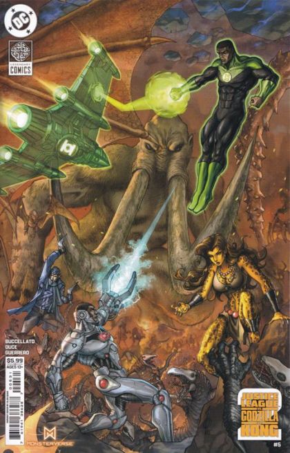 2025 - Justice League vs. Godzilla vs. Kong 2 #5 Var. B - M - ENG 1