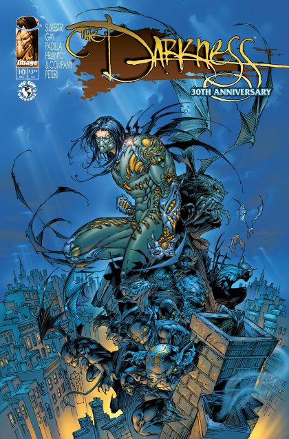 The Darkness (2025) #10 Cvr C Marc Silvestri, Matt "Batt" Banning, Steve Firchow & Brian Haberlin 30Th Anniversary Variant - M - ENG - PROMO 1